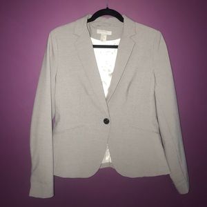 H&M Gray Blazer Jacket NWT